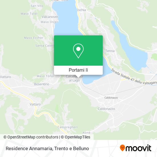 Mappa Residence Annamaria