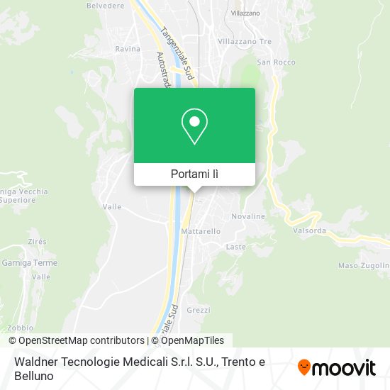 Mappa Waldner Tecnologie Medicali S.r.l. S.U.
