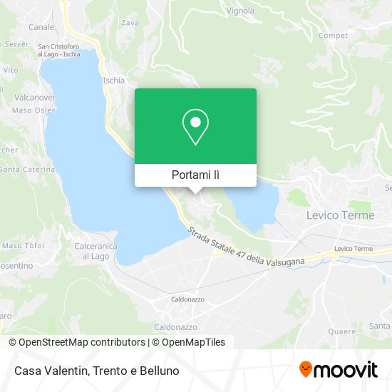 Mappa Casa Valentin