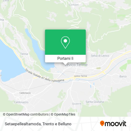 Mappa Setaepellealtamoda