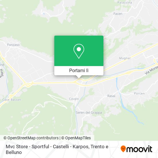 Mappa Mvc Store - Sportful - Castelli - Karpos