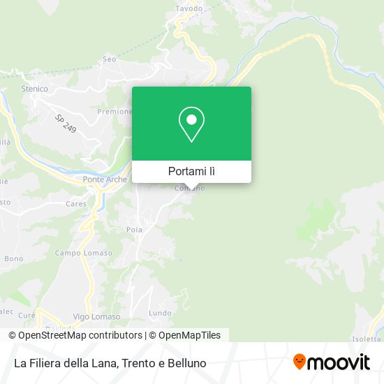 Mappa La Filiera della Lana