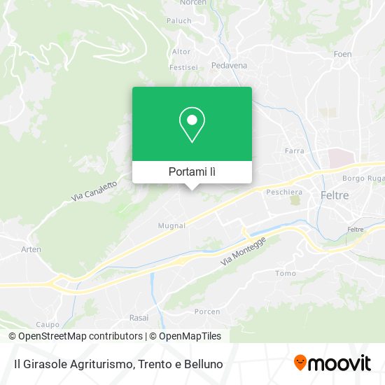 Mappa Il Girasole Agriturismo