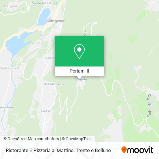 Mappa Ristorante E Pizzeria al Mattino