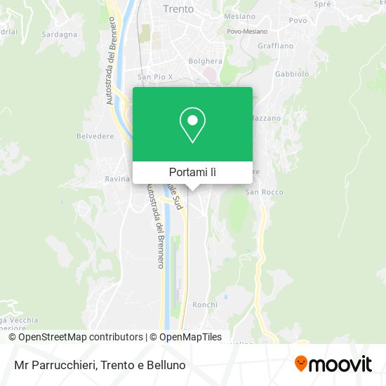 Mappa Mr Parrucchieri