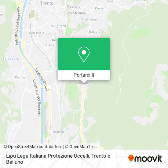 Mappa Lipu Lega Italiana Protezione Uccelli