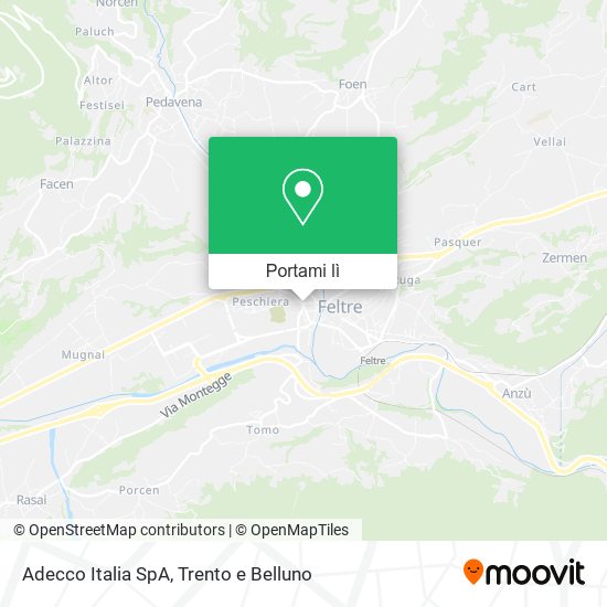 Mappa Adecco Italia SpA