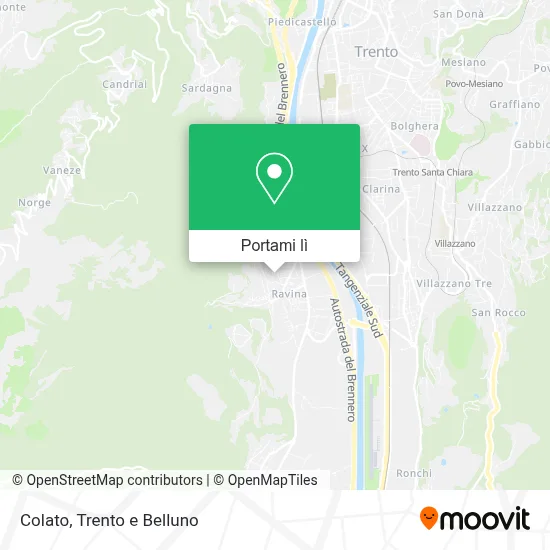 Mappa Colato