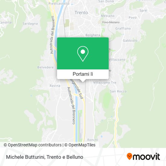 Mappa Michele Butturini