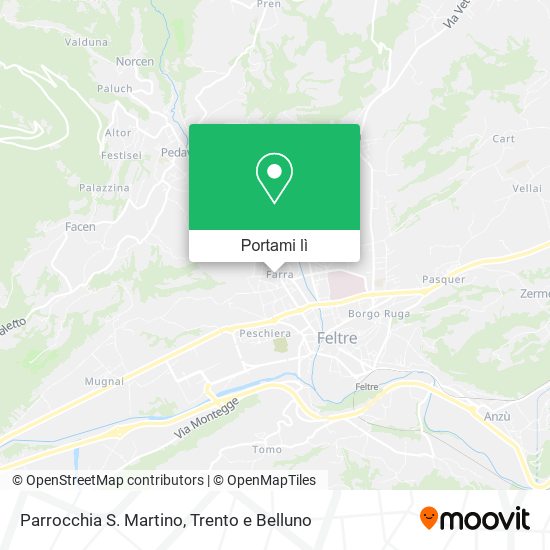 Mappa Parrocchia S. Martino