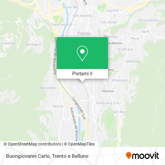 Mappa Buongiovanni Carlo