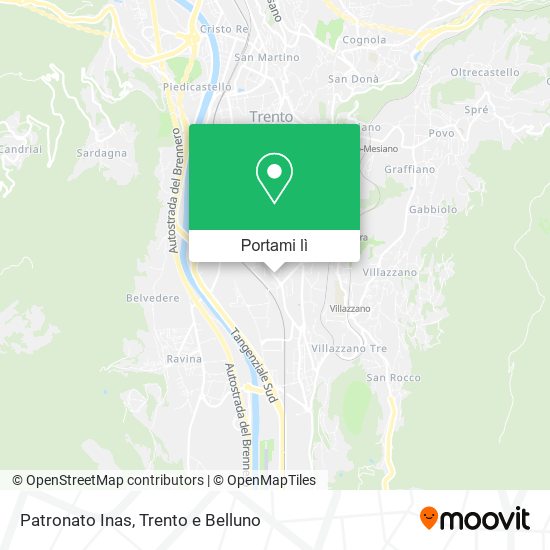 Mappa Patronato Inas