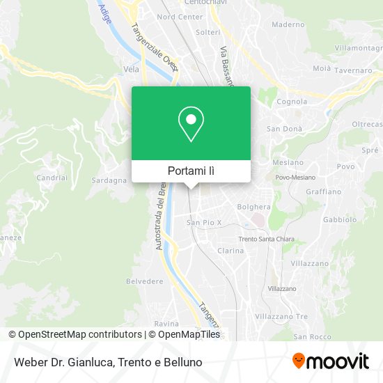 Mappa Weber Dr. Gianluca