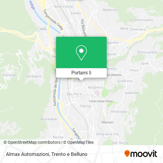 Mappa Almax Automazioni