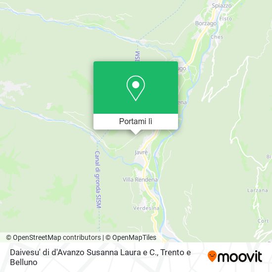 Mappa Daivesu' di d'Avanzo Susanna Laura e C.