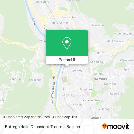 Mappa Bottega delle Occasioni