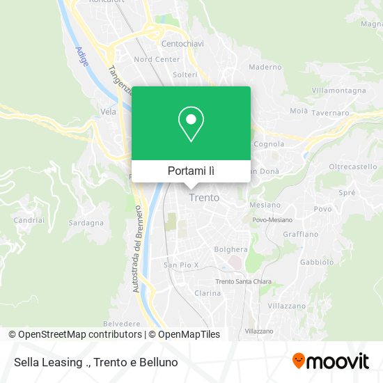 Mappa Sella Leasing .