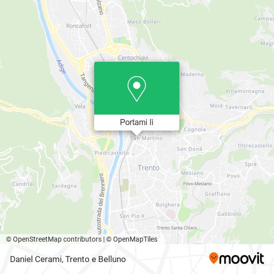 Mappa Daniel Cerami