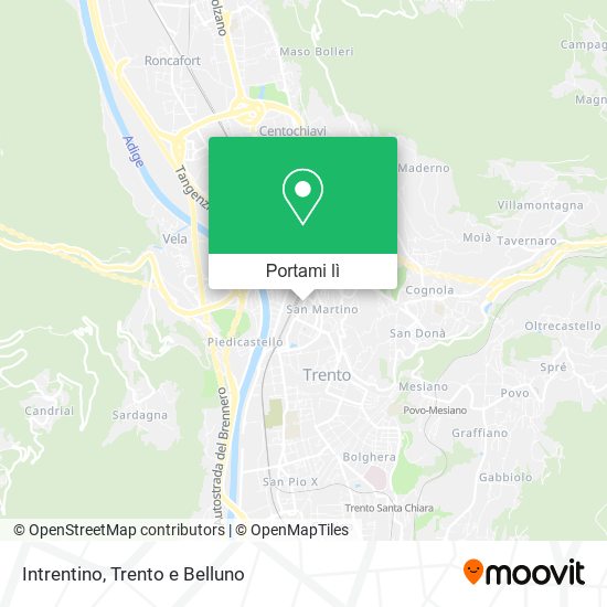 Mappa Intrentino