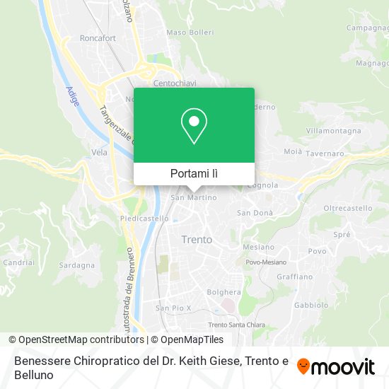 Mappa Benessere Chiropratico del Dr. Keith Giese