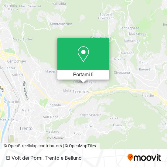 Mappa El Volt dei Pomi