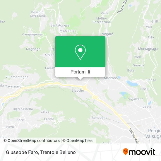Mappa Giuseppe Faro