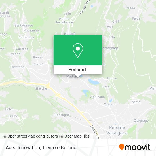 Mappa Acea Innovation