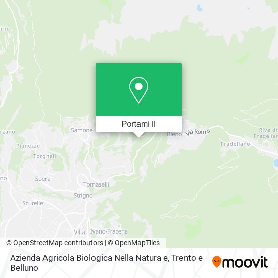 Mappa Azienda Agricola Biologica Nella Natura e