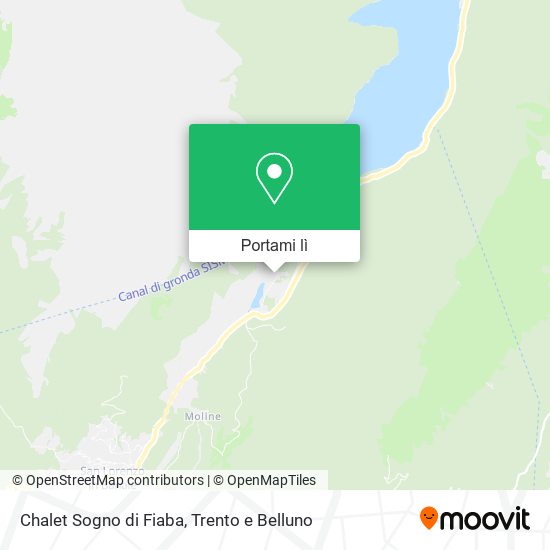 Mappa Chalet Sogno di Fiaba