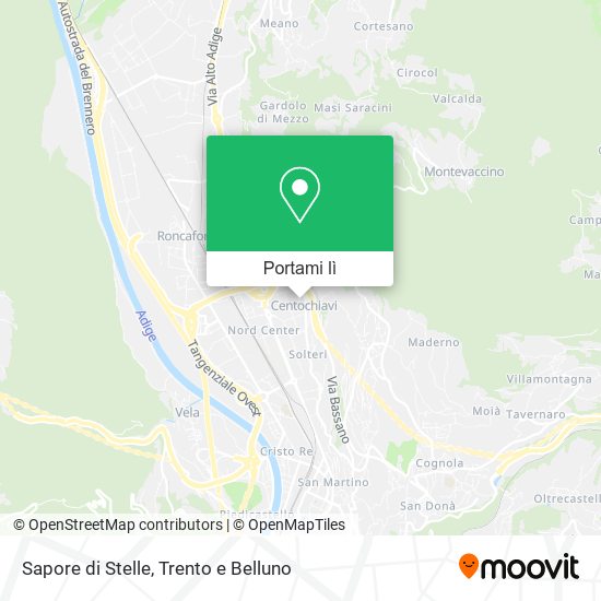 Mappa Sapore di Stelle