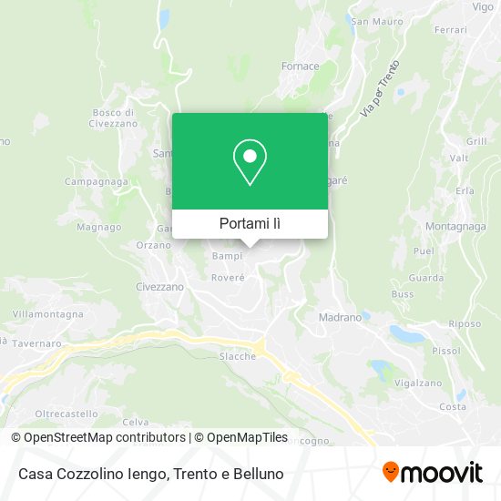 Mappa Casa Cozzolino Iengo
