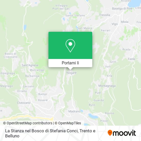 Mappa La Stanza nel Bosco di Stefania Conci