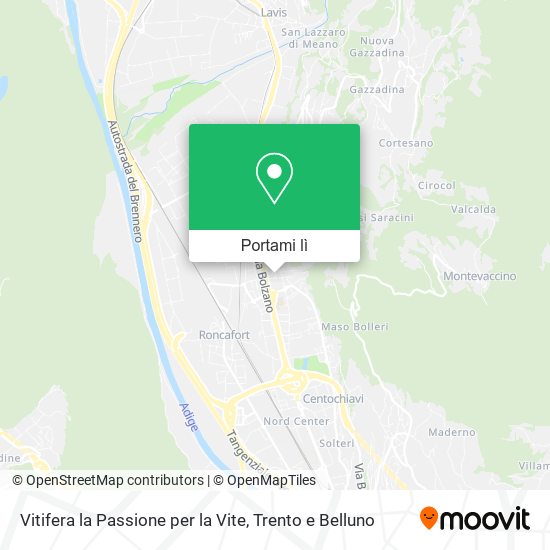 Mappa Vitifera la Passione per la Vite