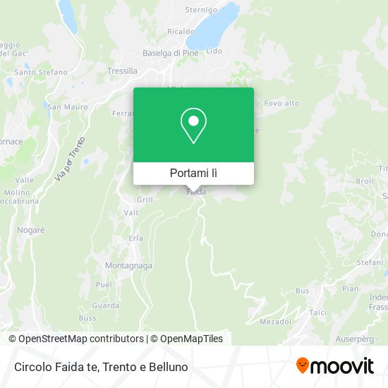 Mappa Circolo Faida te