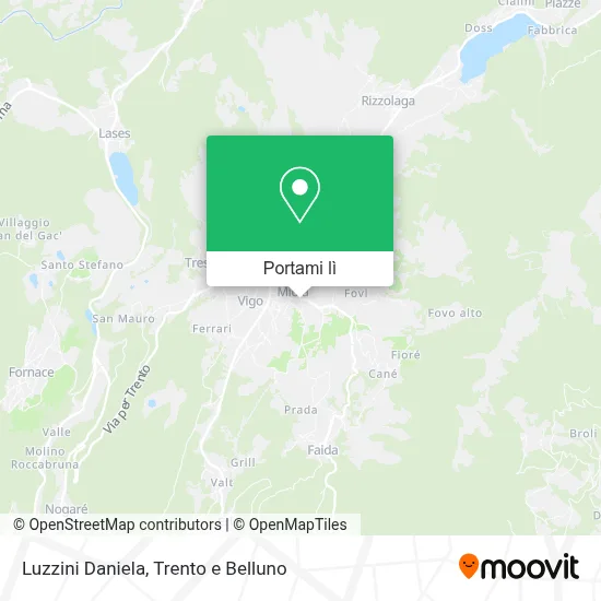 Mappa Luzzini Daniela