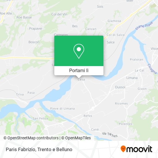 Mappa Paris Fabrizio