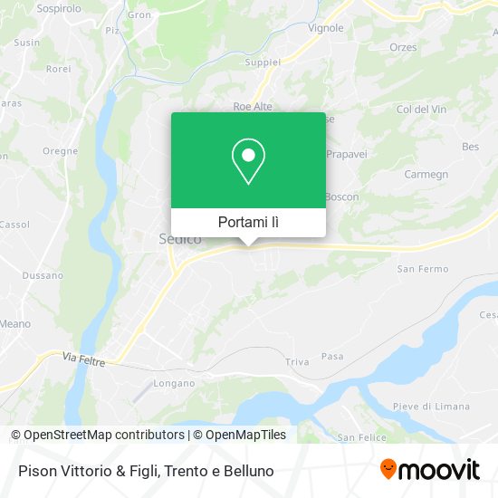Mappa Pison Vittorio & Figli