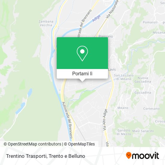 Mappa Trentino Trasporti