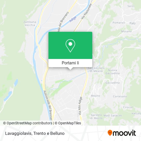 Mappa Lavaggiolavis