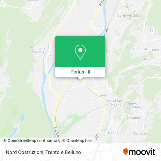 Mappa Nord Costruzioni
