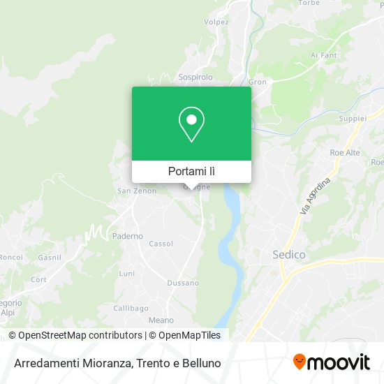 Mappa Arredamenti Mioranza