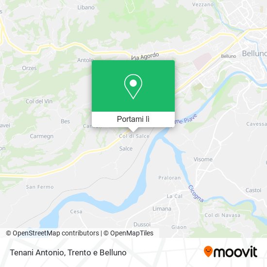 Mappa Tenani Antonio