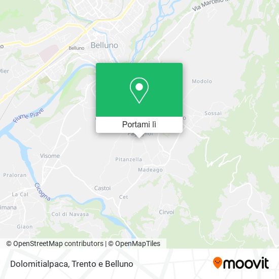 Mappa Dolomitialpaca