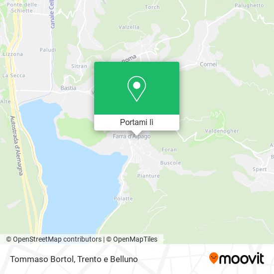 Mappa Tommaso Bortol