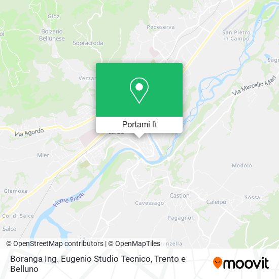 Mappa Boranga Ing. Eugenio Studio Tecnico