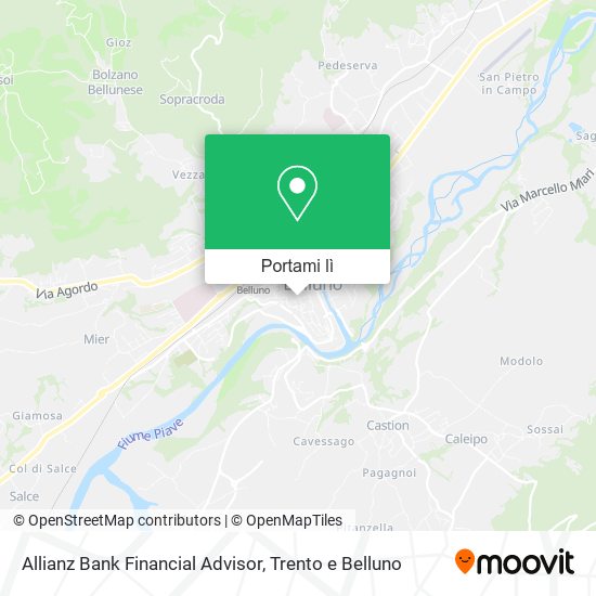 Mappa Allianz Bank Financial Advisor