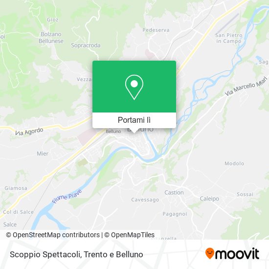 Mappa Scoppio Spettacoli