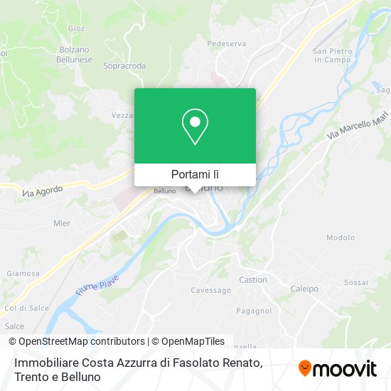 Mappa Immobiliare Costa Azzurra di Fasolato Renato