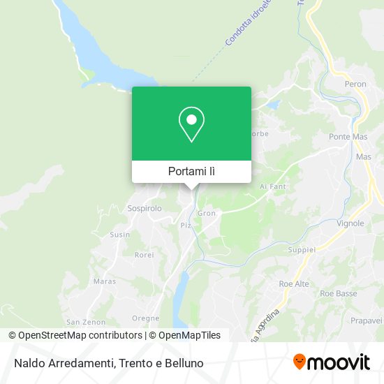 Mappa Naldo Arredamenti