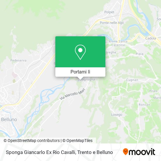 Mappa Sponga Giancarlo Ex Rio Cavalli